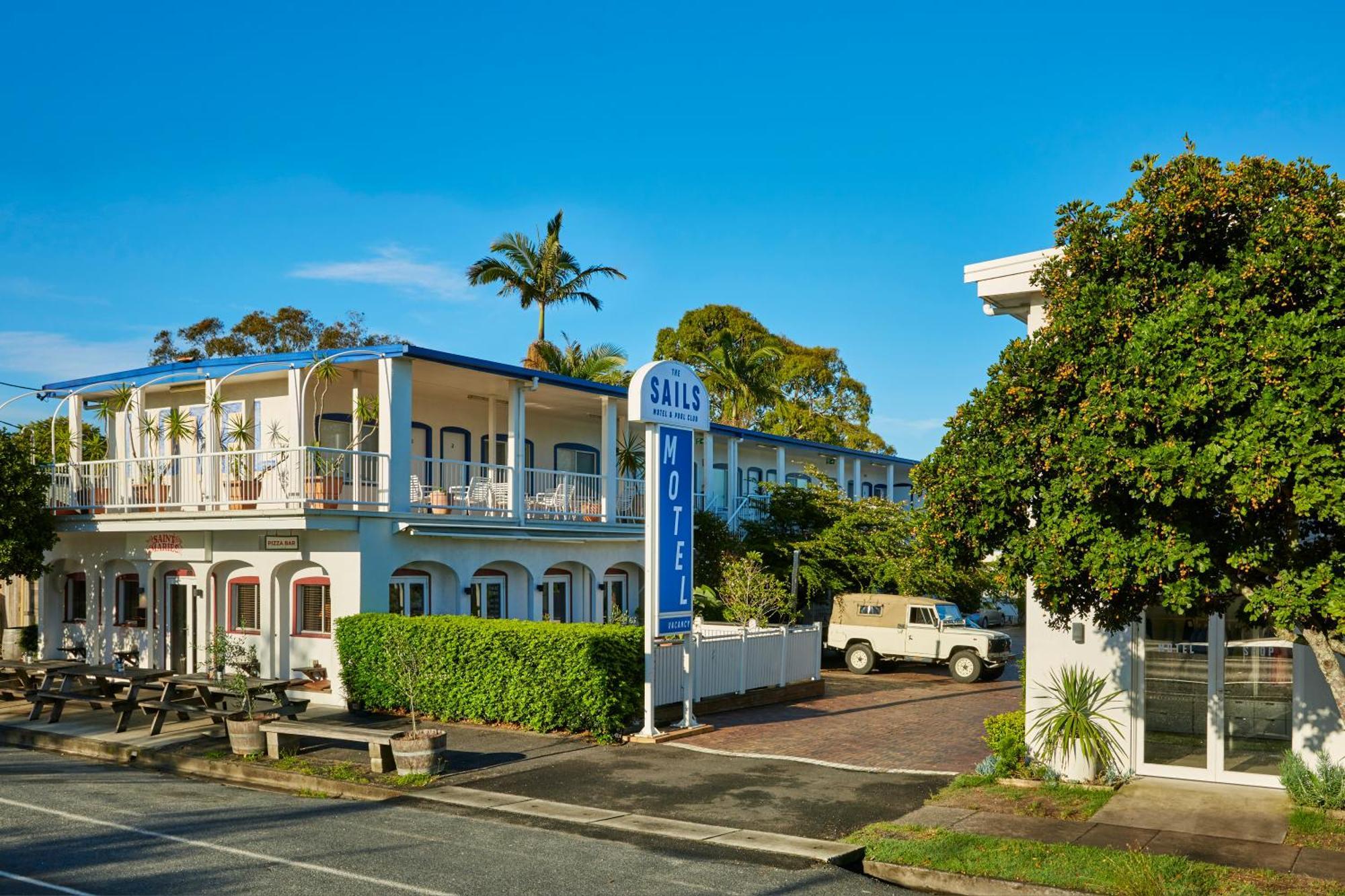 The Sails Motel Брансуик Хедс Экстерьер фото